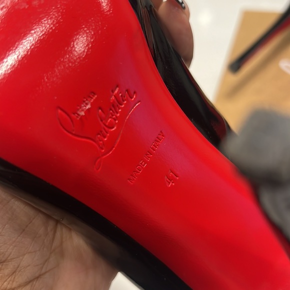 Christian louboutin pigalle Plato patent pumps black - Picture 5 of 10